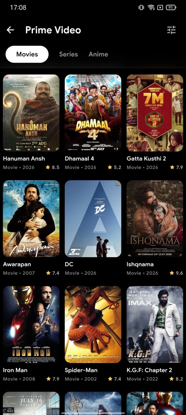 AniVortex APK v5.0.1 for Android Download 2026 9 Screenshot of Anivortex APK 5